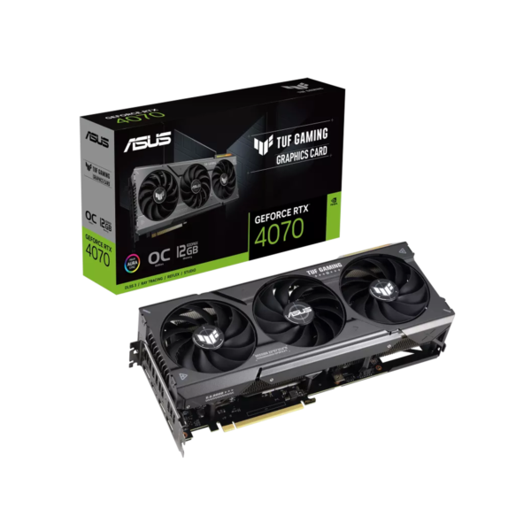 Asus TUF GAMING OC GeForce RTX 4070 12 GB Video Card