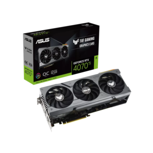 Asus TUF GAMING OC GeForce RTX 4070 Ti 12 GB Video Card
