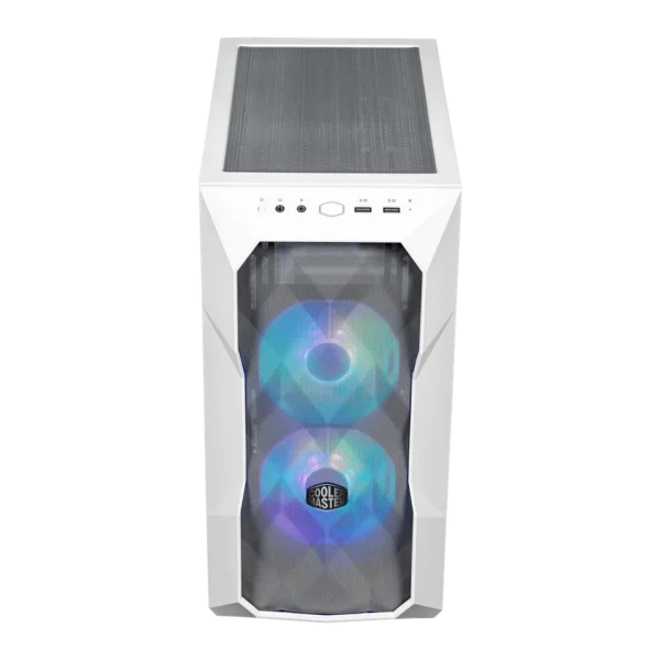 Cooler Master TD300 Mesh MicroATX Mini Tower Case  white