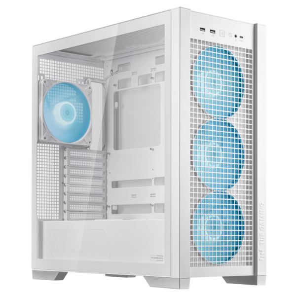 Asus TUF Gaming GT302 ARGB ATX Mid Tower Case white