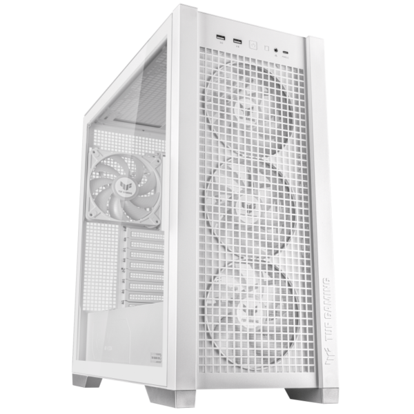 Asus TUF Gaming GT302 ARGB ATX Mid Tower Case white